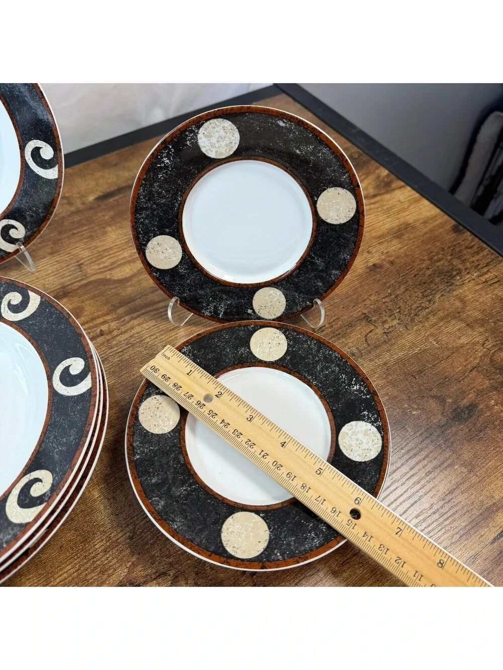 Sasaki Pompeii by Loretta Agro 16pc China Set Dinner Salad Soup Bowls Japan